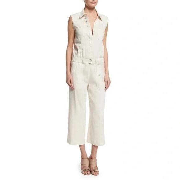 Vince linen blend jumpsuit - Picture 2 of 8